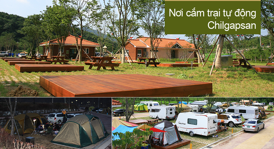 Nơi cắm trại tự động Chilgapsan